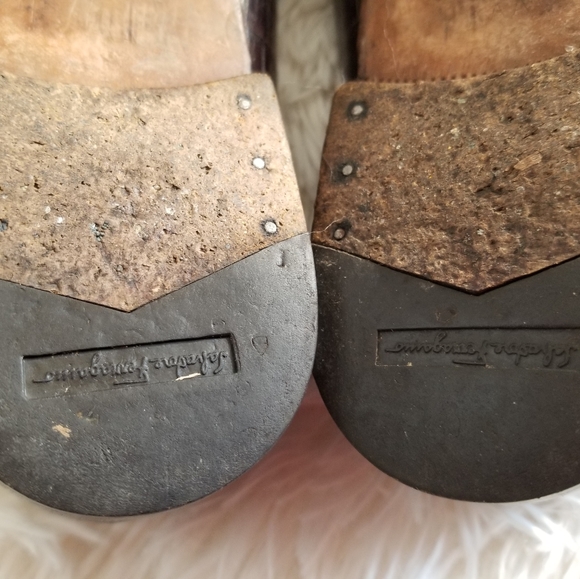 PRICE DROP TODAY ONLY Salvatore Ferragamo Brown Croc Loafers, 8.5AAA - Picture 10 of 12